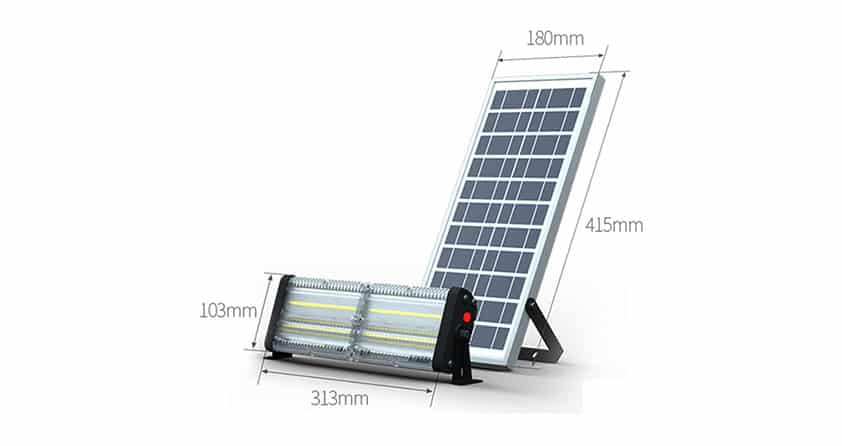 SWL 40PRO solar Wall light case 1