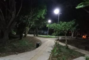 sresky solar street light ssl 34m park light 3