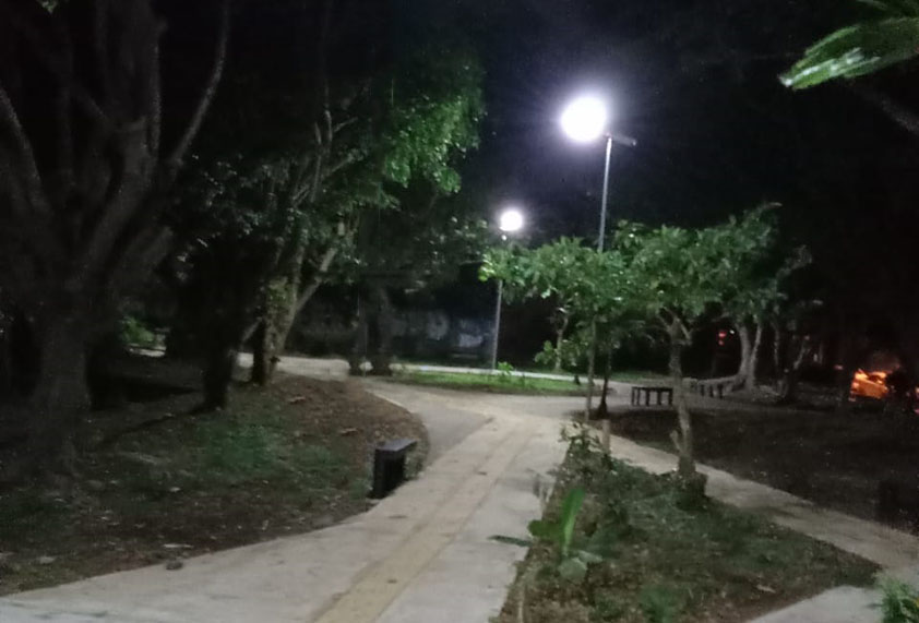 sresky lampu jalan surya ssl 34m lampu taman 3