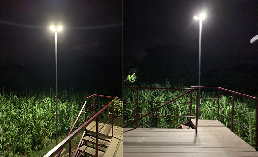 lampu lanskap surya sresky SLL 26 Kolombia 2