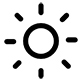 brightness low