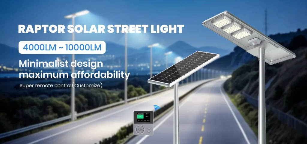 Raptor SSL-204/206/208/210 Solar Street Light