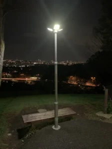 Sresky UFO Solar Street Light in Japan Park sll 12n1 2
