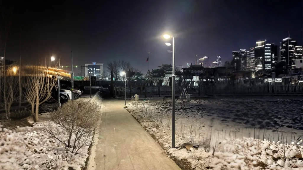 sresky Solar Street Lights in Mongolia (2) sresky Solar Street Lights in Mongolia 2