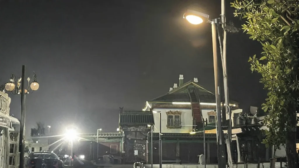 sresky Solar Street Lights in Mongolia (3) sresky Solar Street Lights in Mongolia 3