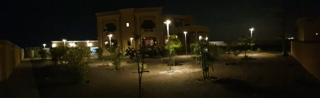 High-End Residential Solar Street Lighting Project in UAE High End Residential Solar Street Lighting Project in UAE