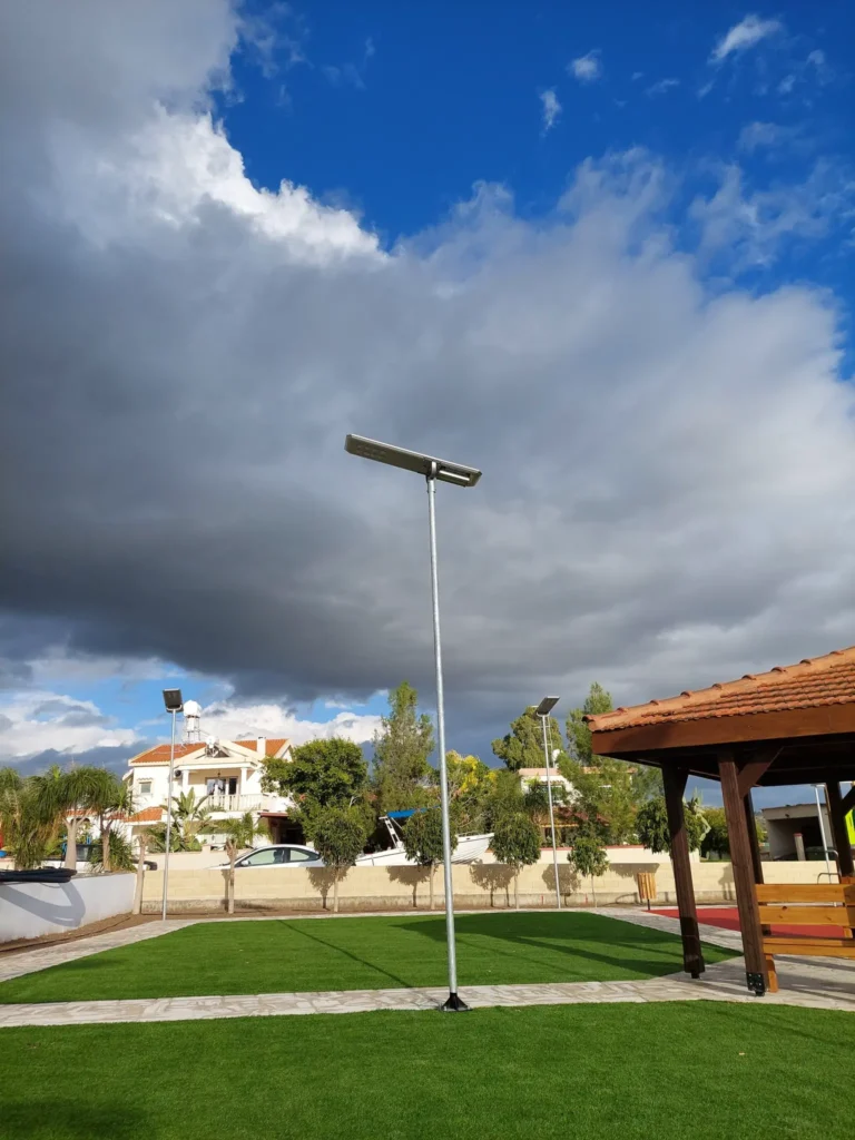 Smart Solar Street Light Solutions for Leisure Areas in Cyprus 5
