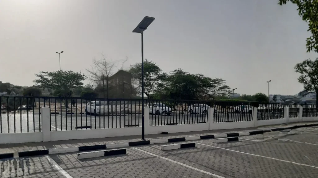 Solar Street Lighting Project for Parking Lots in Kuwait 3