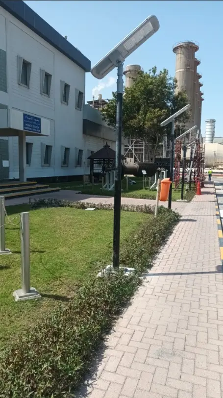 Solar Street Lighting Project for Parking Lots in Kuwait 4