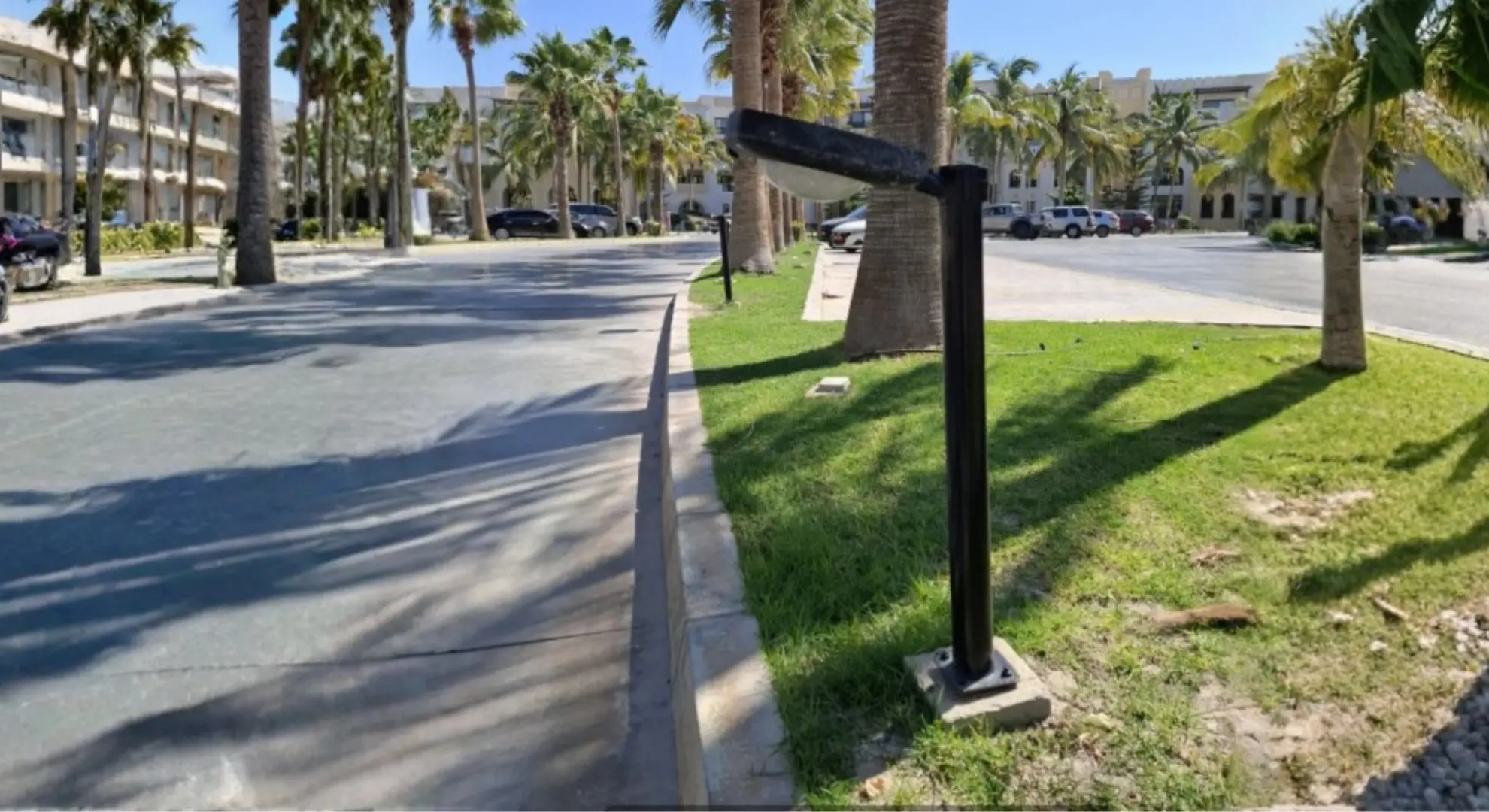 Solar Street Lighting Project for Resorts in Oman 1
