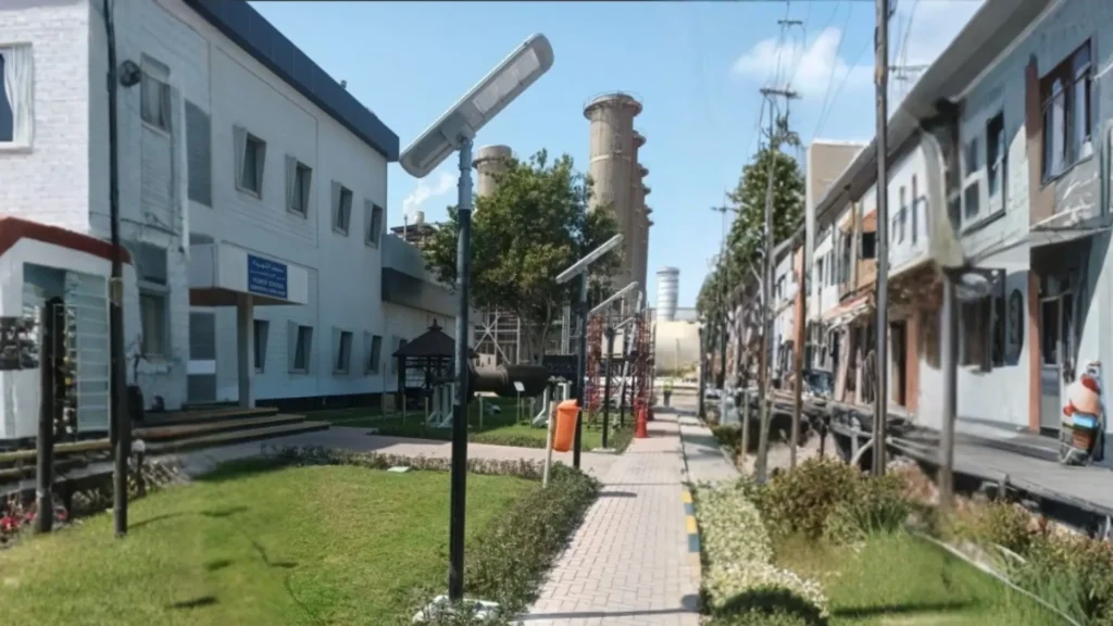 Solar Street Lighting Project in Bahrain Industrial Parks