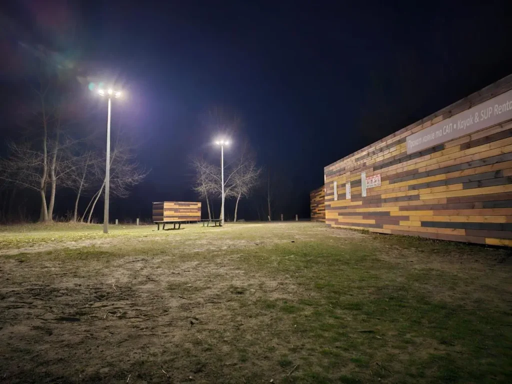 Solar Street Lights for Urban Parks in Ukraine 1