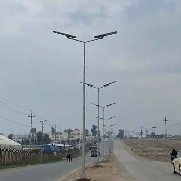 Case Study of Thermos Solar Streetlights Used on Iraqi Roads