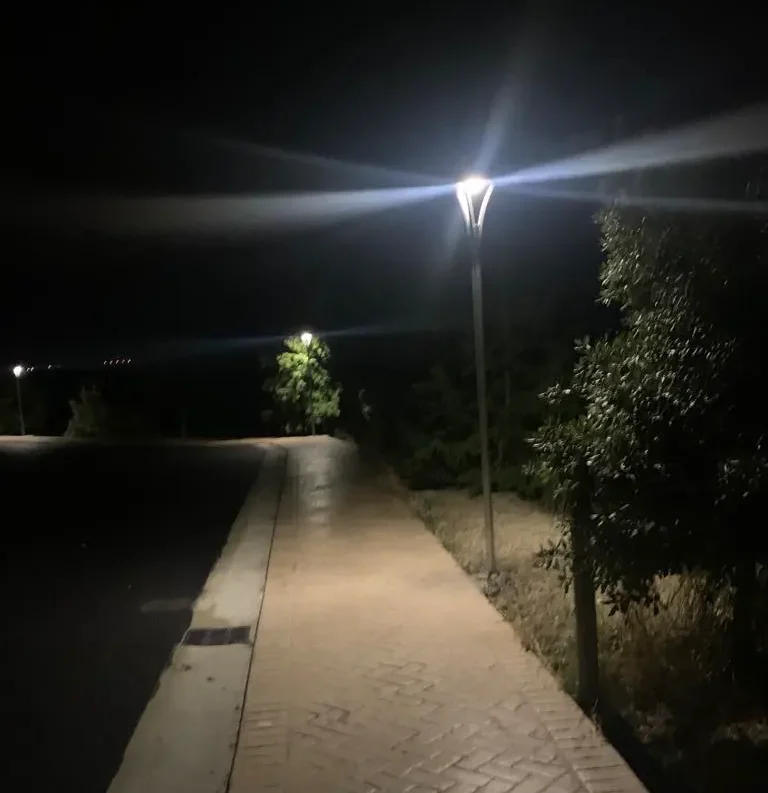 75 Solar Street Lights for Park Lighting in Italy 2