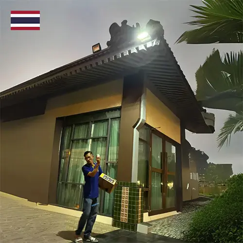Alpha Solar Street Lights case in Thailand