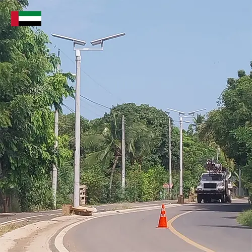 Atlas Max Solar Street Lights case in UAE