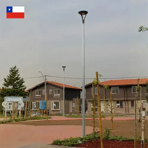 SLL 31 Solar Landscape Light case in Chile