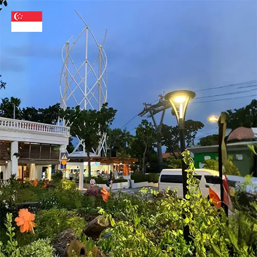 SLL 31 Solar Landscape Light case in Singapore