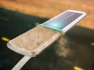 auto clean patent - a core technology from Sreski Solar Streetlight Factory