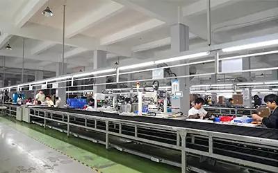 menus about production line