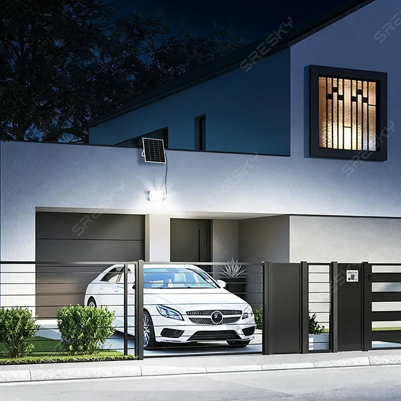 Sresky SWL-64/66/68 floodlights are used for home garage lighting
