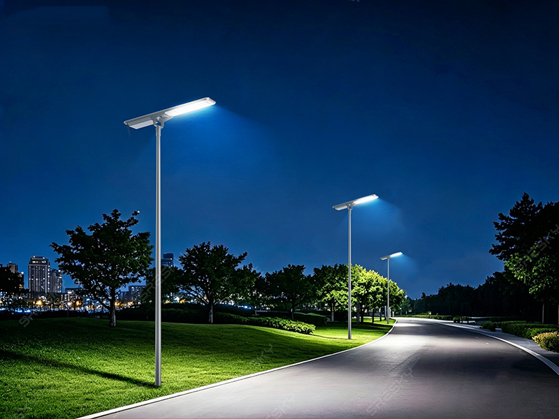 Sresky Atlas Series Integrated Solar Street Light Scene Graph 4