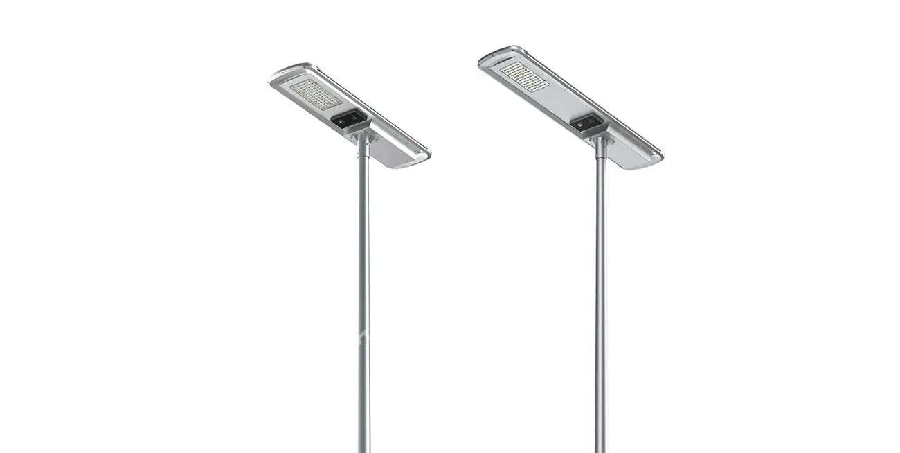 Solar Street Light Atlas SSL 715+716 White background