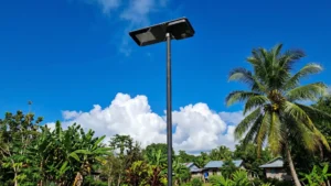 Proyék Lampu Jalan Tenaga Surya di Kapuloan Pasifik Kumaha Masarakat Tonga Nanganan Badai sareng Panas Anu Ekstrim 1