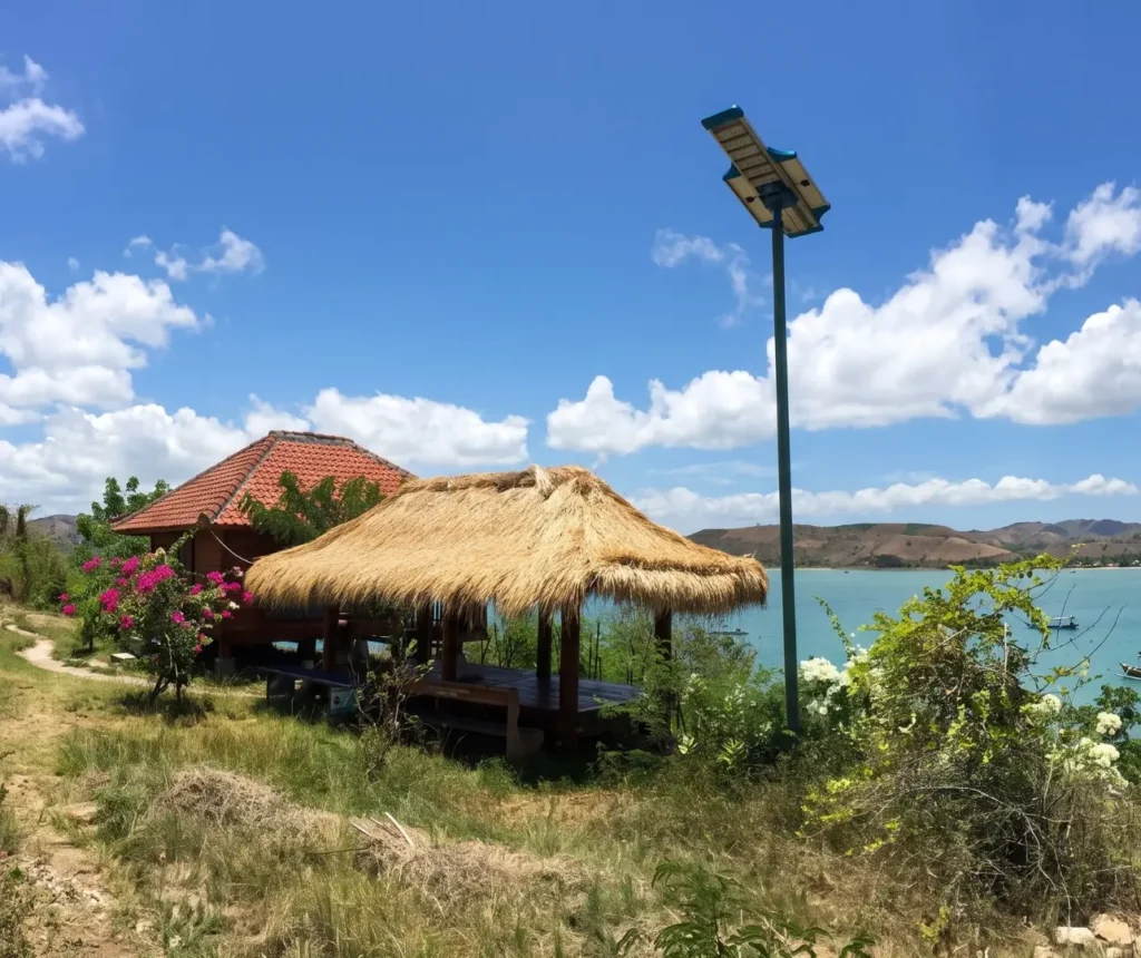 Bali Coastal Solar Streetlight Project Addressing Salt Fog and Island Maintenance Challenges 1