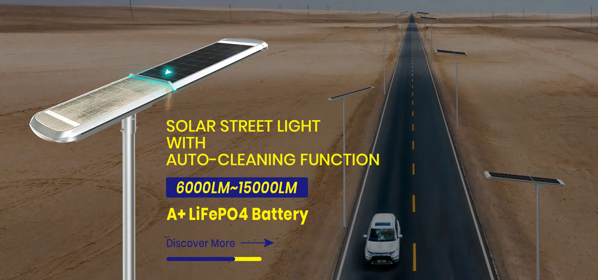 Banner Thermos Series Solar Street Light