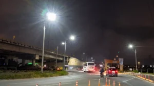 Bogota Solar Streetlight Project 1