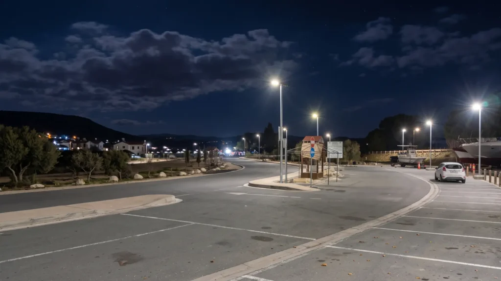 Cyprus Community Park Solar Streetlight Project (4) Cyprus Community Park Solar Streetlight Project 4