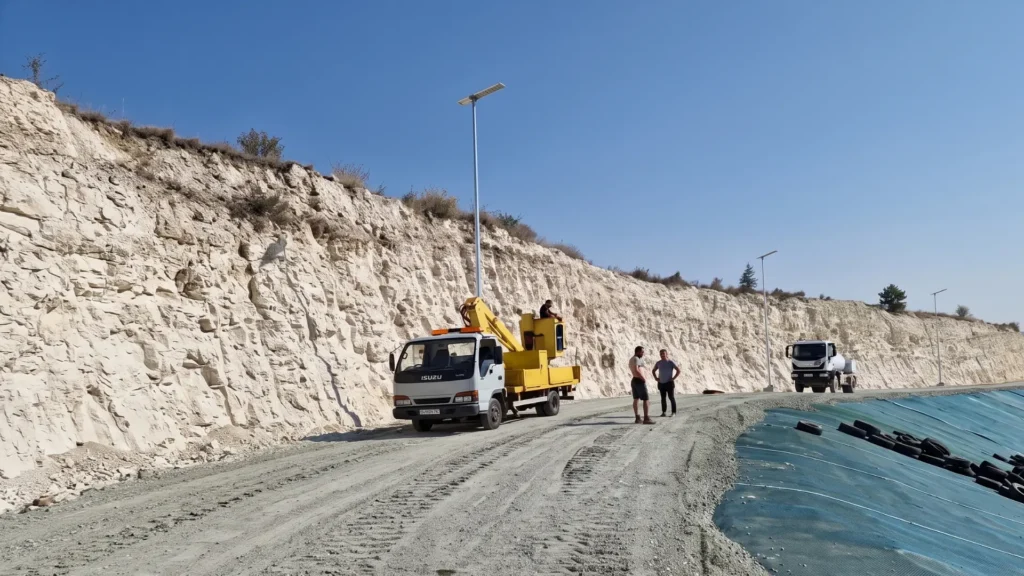 Cyprus Solar Lighting Project 4