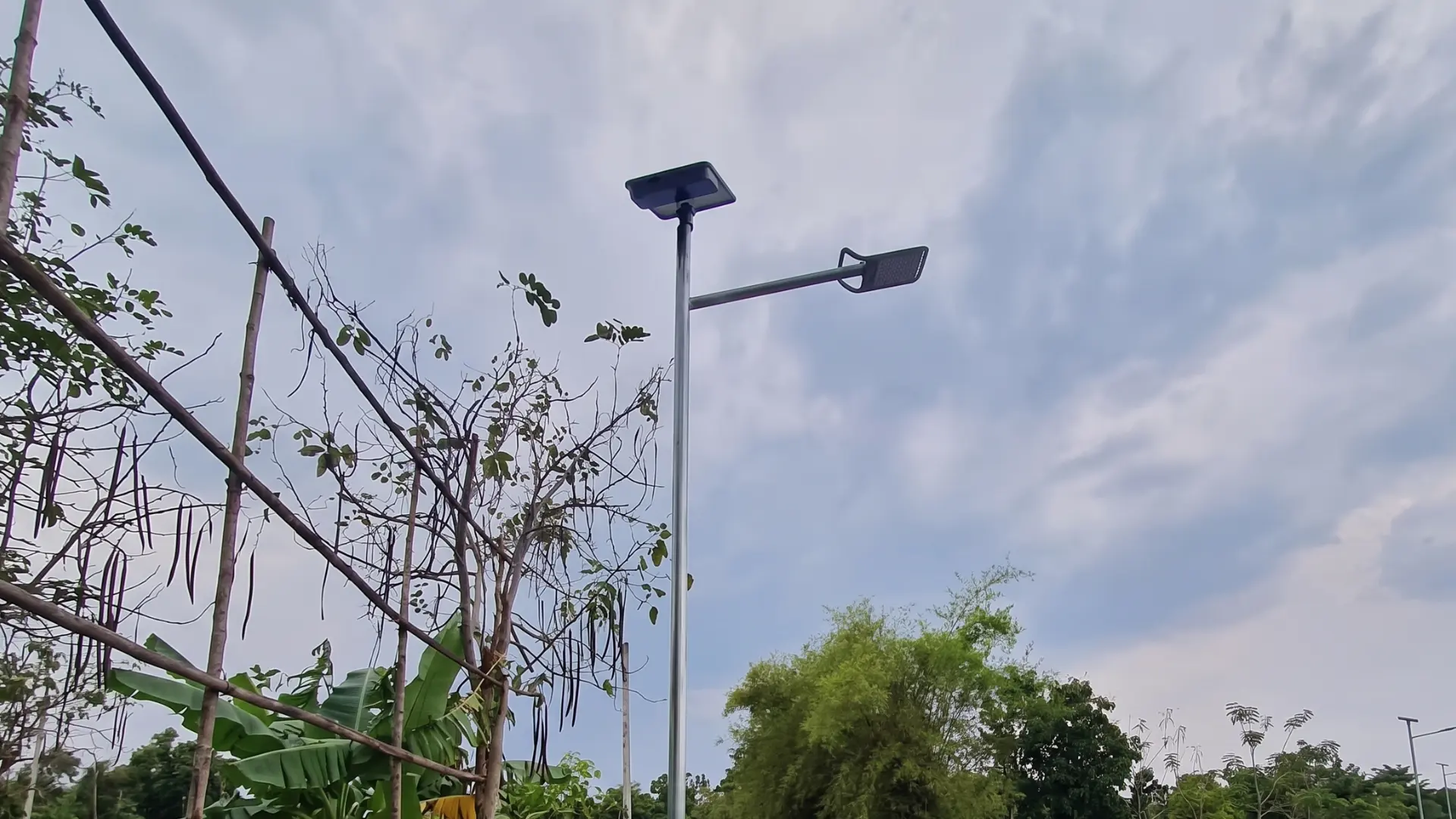 Thailands modulære solcelledrevne gatelysprosjekt for landbruksveier 3