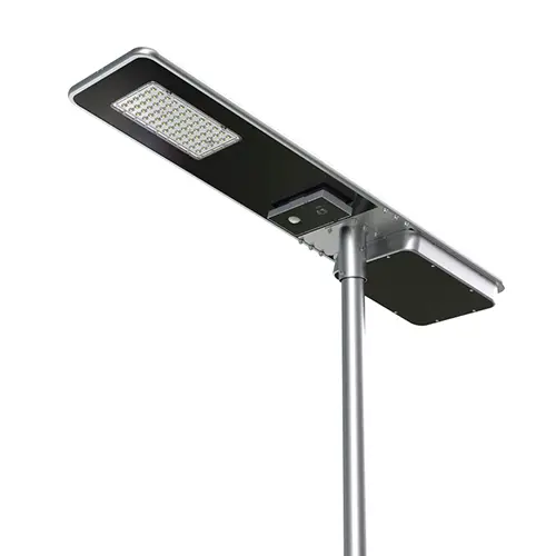 Basalt Series Solar Street Light White background