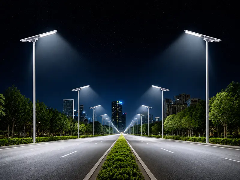 solar street light raptor ssl 215 216 218 for road lighting3