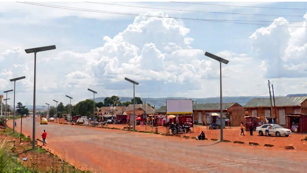 Off Grid Solar Streetlight Upgrade in an East African Wildlife Reserve