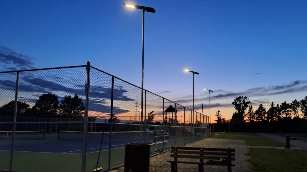 Solar Lighting Project for a Community Park and Multi Purpose Sports Field in a High Latitude Community in North America 7