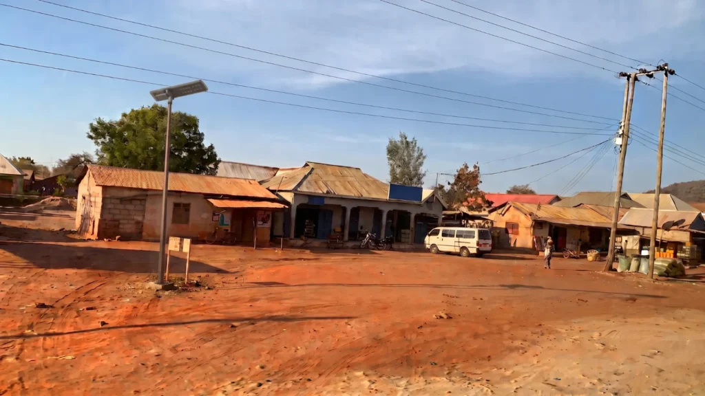 Solar Street Lighting Project for Rural Roads in Dodoma Tanzania 1