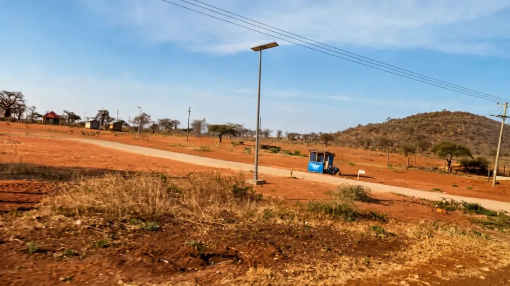 Solar Street Lighting Project for Rural Roads in Dodoma Tanzania 4