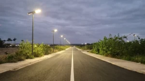 120 Unit Solar Streetlight Project in Mauritius 3
