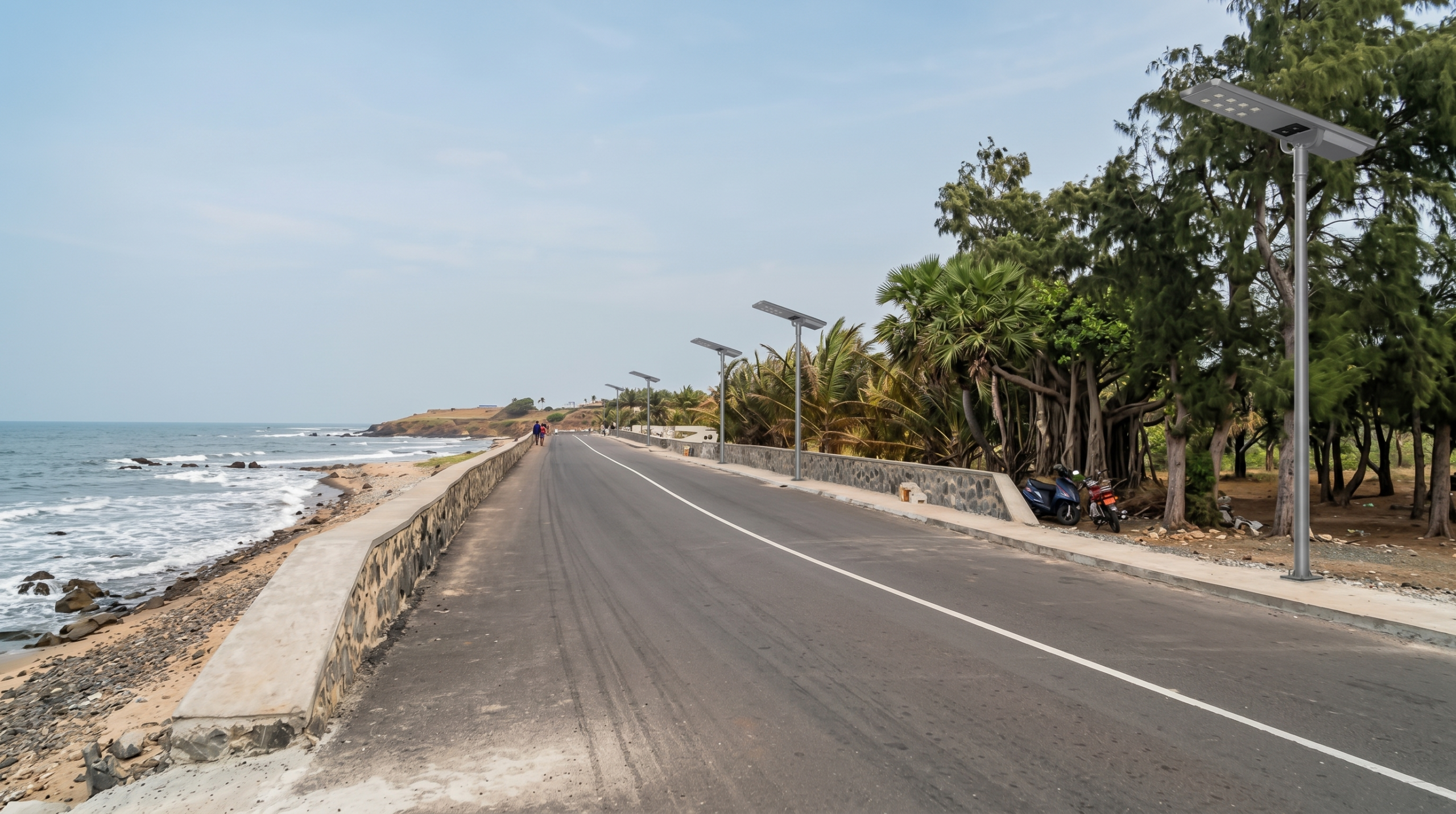 260 Unit SolarStreetlight Project for the Mauritius Coastal Highway 2