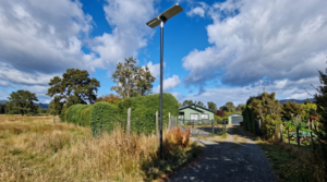 55 Sets of Solar Street Lights on Rural Roads in Central Chile 1