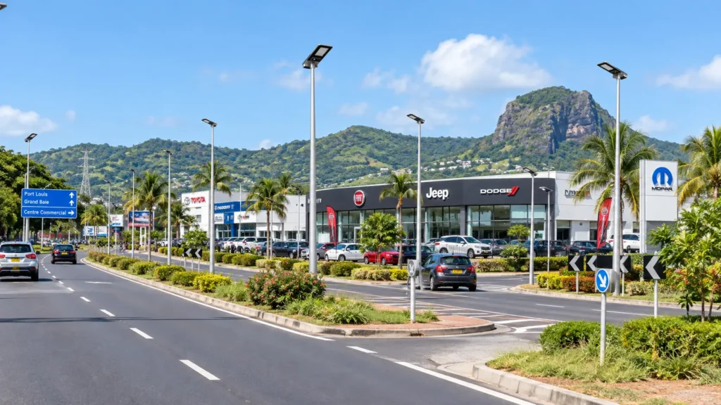 Mauritius Solar Streetlight Project Solutions for High Wind Resistance and Glare Control