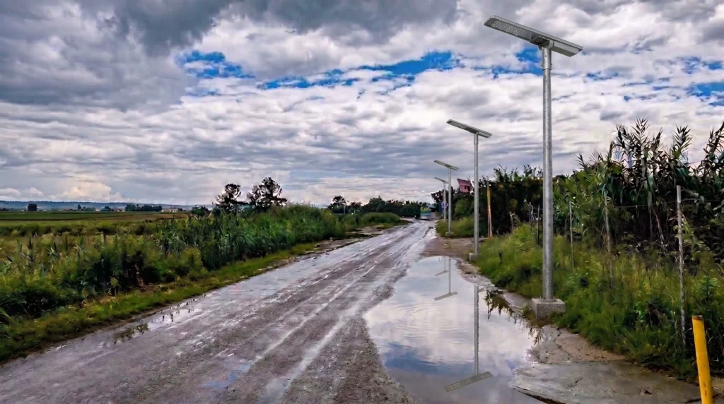 Project to Install 165 Sets of Solar Street Lights on Unpaved Roads in Rural Mexico Project to Install 165 Sets of Solar Street Lights on Unpaved Roads in Rural Mexico