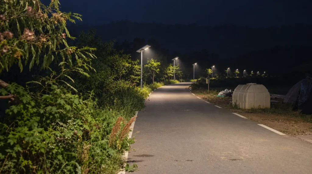120 Solar Street Lights in South Korea’s High-Altitude, Cold Mountain Regions (3) 120 Solar Street Lights in South Koreas High Altitude Cold Mountain Regions 3