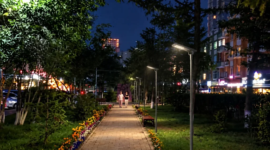Case Study Solar Street Lights in Mongolias High Altitude Cold Regions—How to Cope with Extreme Cold Low Sunlight and Dust 1